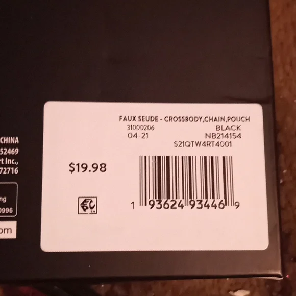 NO BOUNDARIES 3 PIECE GIFT SET CELLPHONE CROSSBODY CHAIN STRAP POUCH - Picture 10 of 11